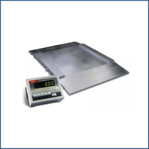 Наездные весы c пандусом